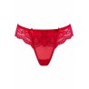 String brésilien dentelle rouge Axami | Sensual-Shop