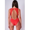 Body rouge Evalie dentelle & microfibre Passion | Sensual-Shop