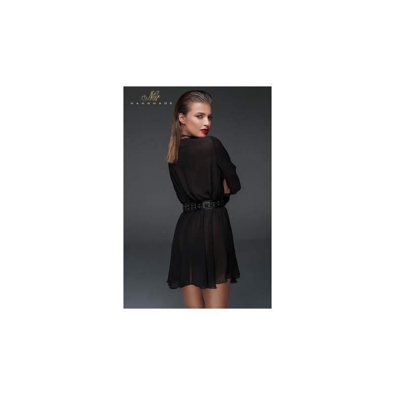 Minirobe choker en mousseline F150