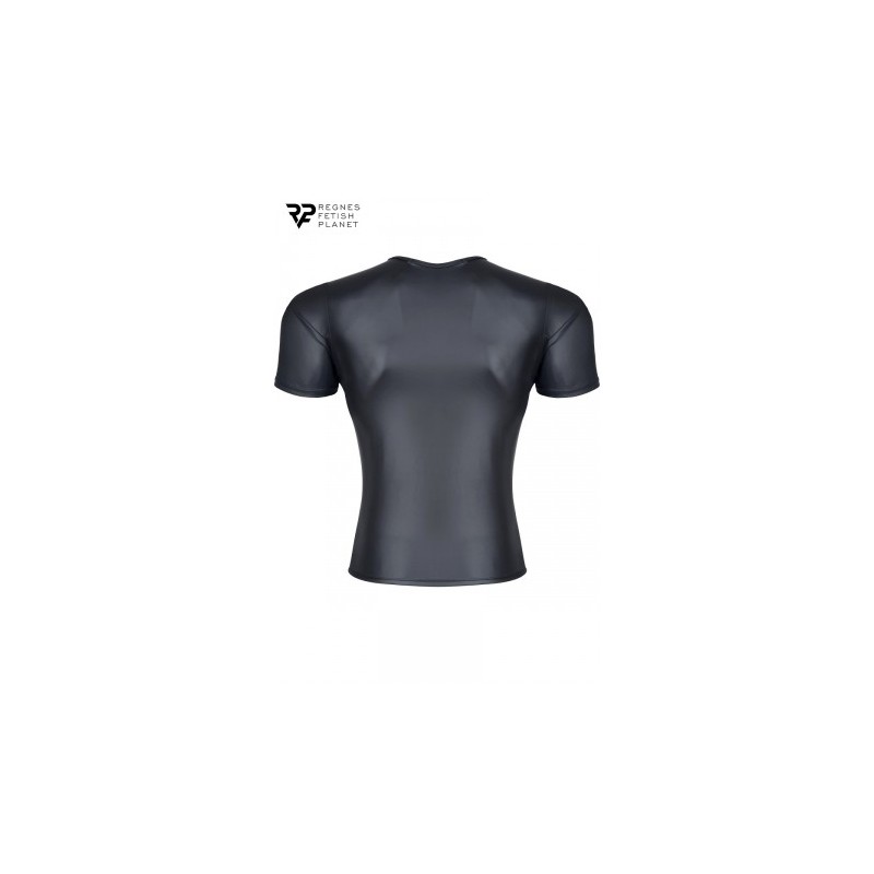 T-shirt wetlook noir - Regnes