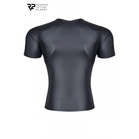 T-shirt wetlook noir - Regnes