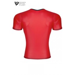 T-shirt wetlook rouge - Regnes