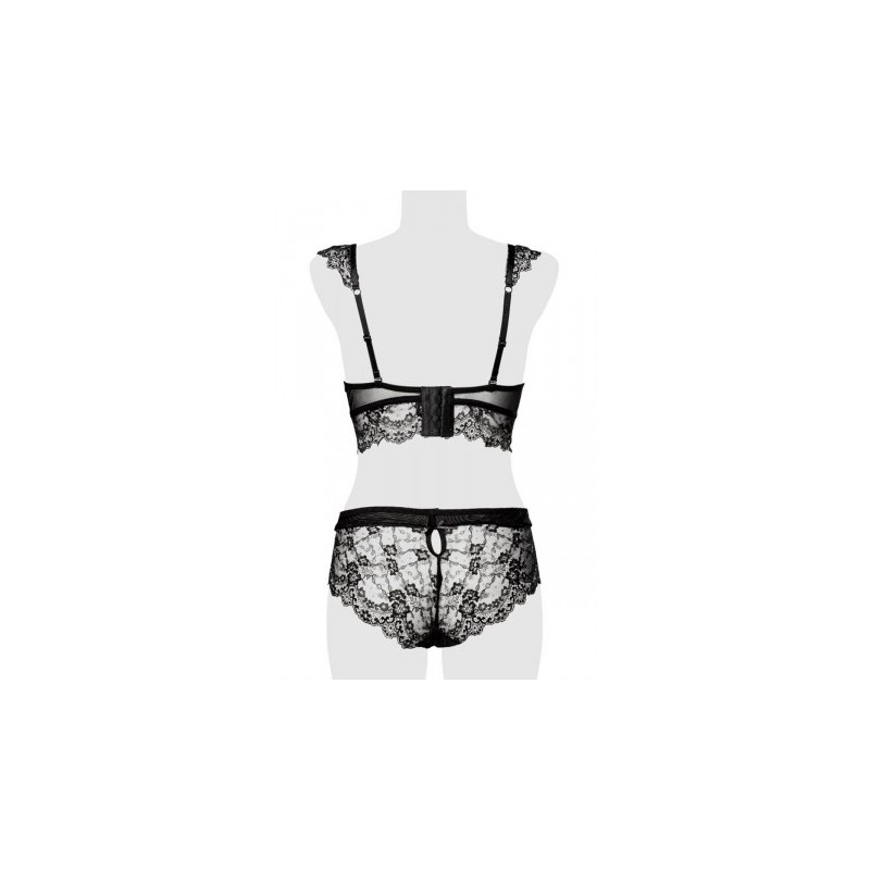 Ensemble culotte et balconnet dentelle - Grey Velvet