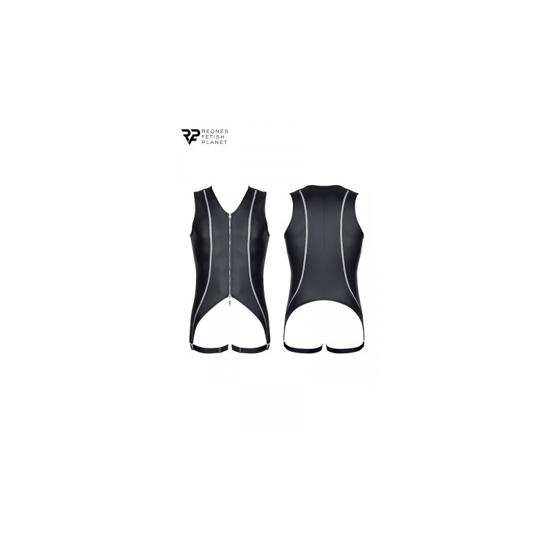 Body ouvert à zip - Regnes