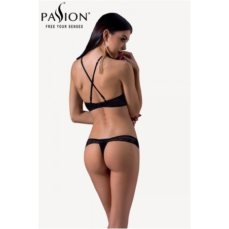 Ensemble Scarlet Bikini noir - Passion